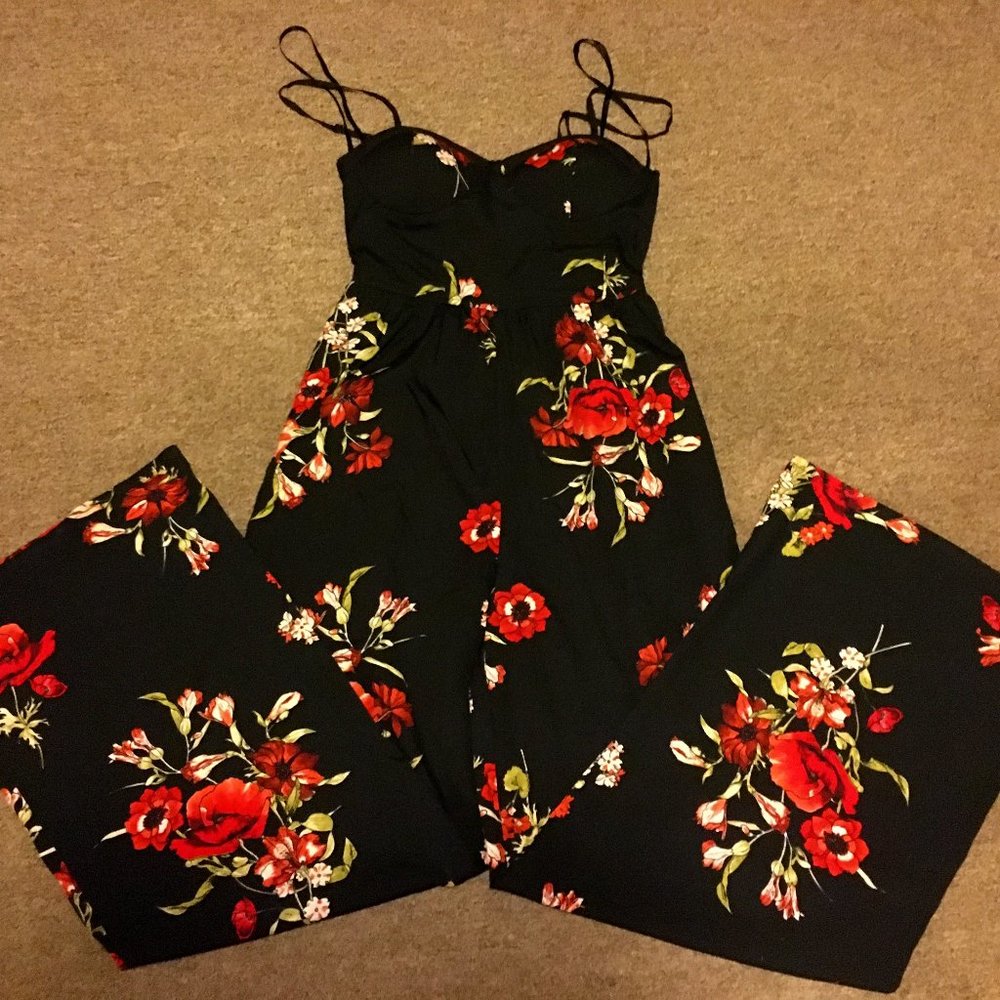 Floral Jumpsuit